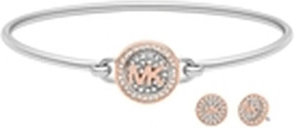 Parure bijoux femme Michael Kors MKJ8251SET avec bracelet et boucles