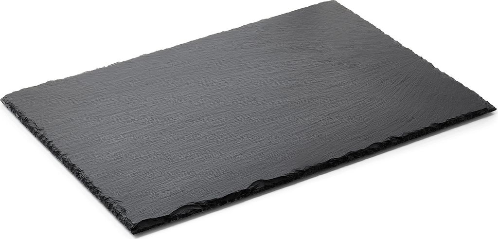 Naturschieferplatte eckig 45 x 30 cm Natural Slate Produktbild 1