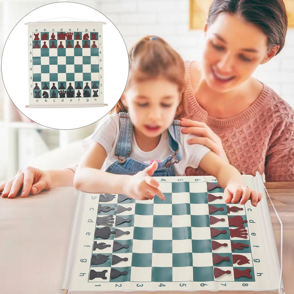 Échiquier de démo pliable solution transport pour profs d'échecs - 4