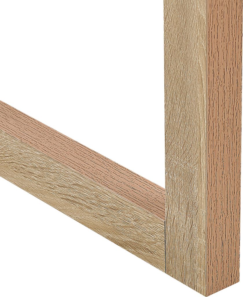 BELIANI Biurko domowe białe drewniane 110 x 50 cm 1 Zdjęcie produktu 8