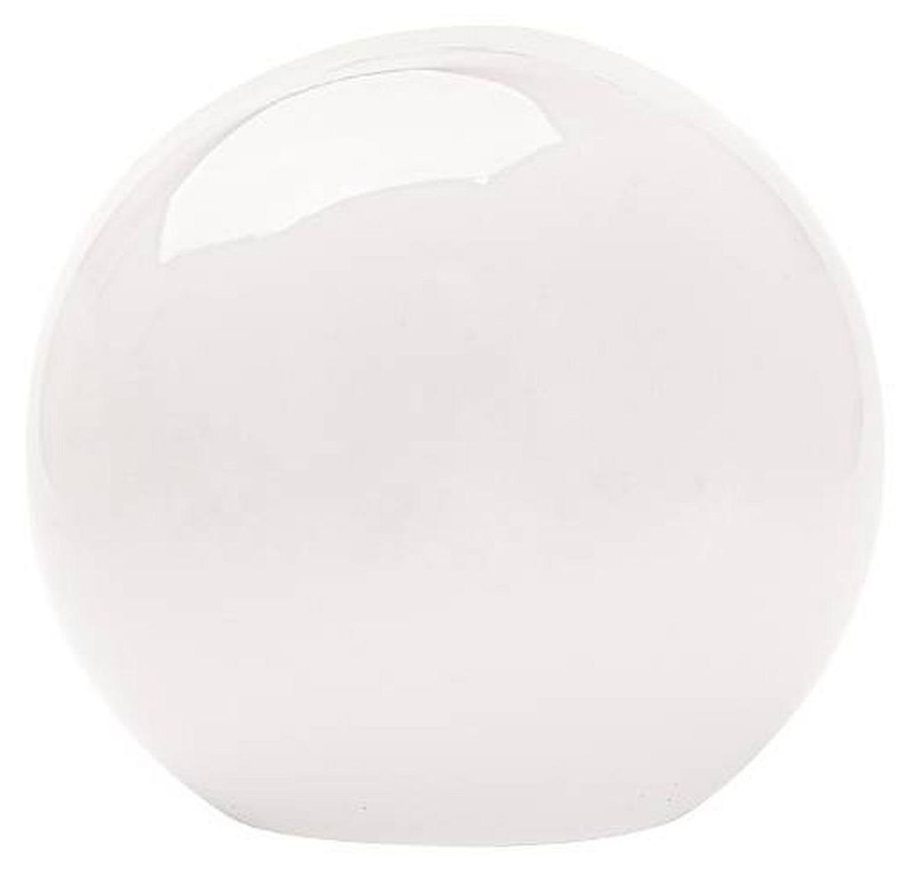 Verre sphérique pour lampe, Ø 200 mm, blanc brillant, verre Image du produit 