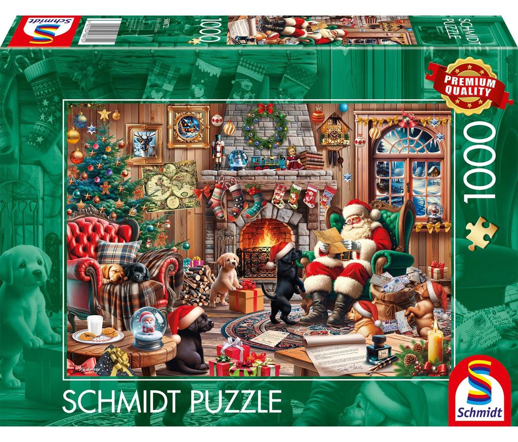 Schmidt Spiele 58872, 1000 szt., Boże Narodzenie, 12 lat(a) Zdjęcie produktu 