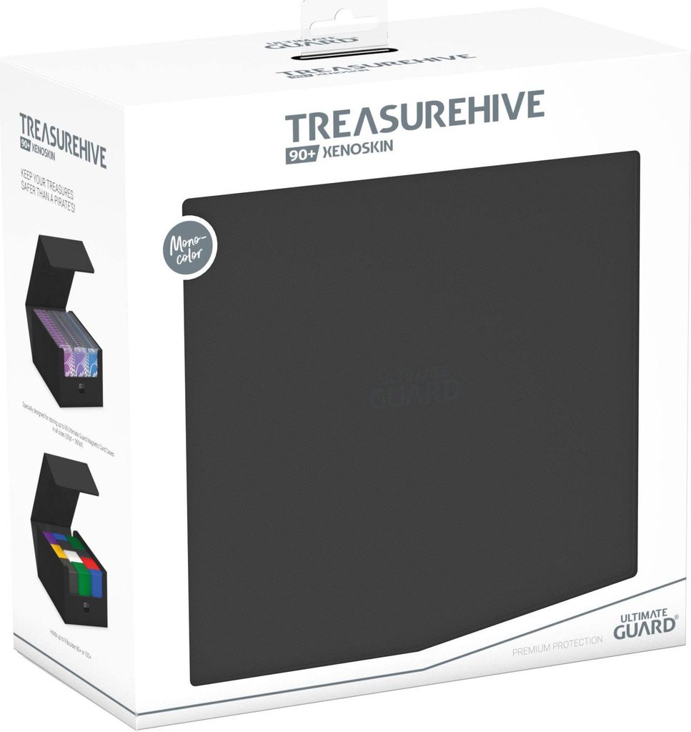 Ultimate Guard Treasurehive 90+ XenoSkin Schwarz Produktbild 