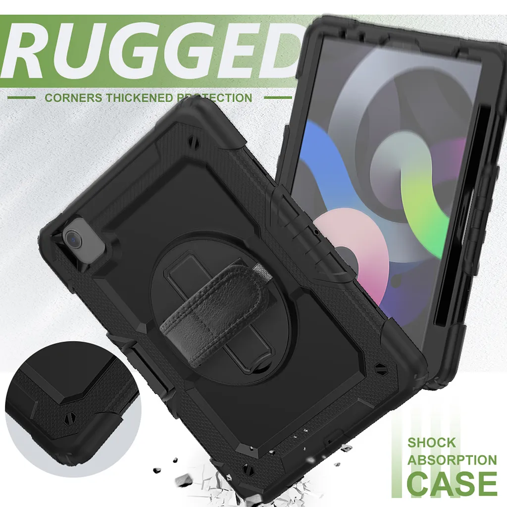 Coque de Protection iPad Pro 11 2020 Robuste avec Support et Dragonne - 4