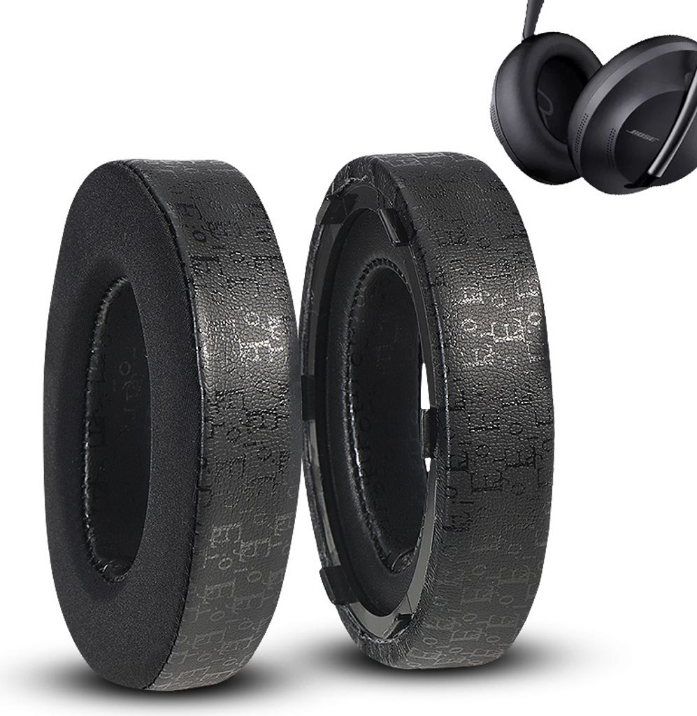 INF Kühlgel Bose NC700 Ohrpolster - Ersatz-Ohrkissen für Bose NC700 Kopfhörer (Schwarz)