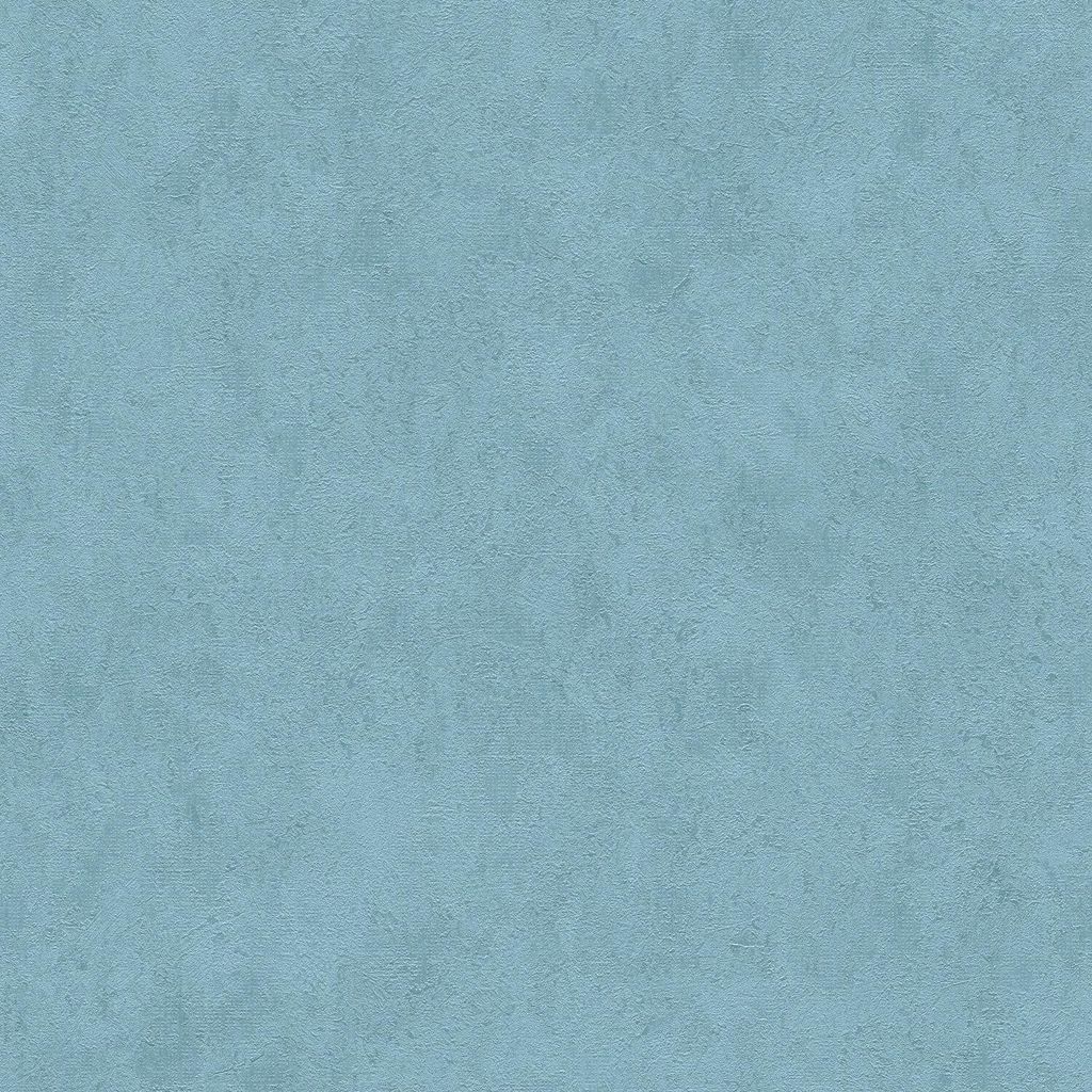 Profhome 782272-GU Struktur Tapete Spachteloptik schimmernd blau türkis 5,33 m2