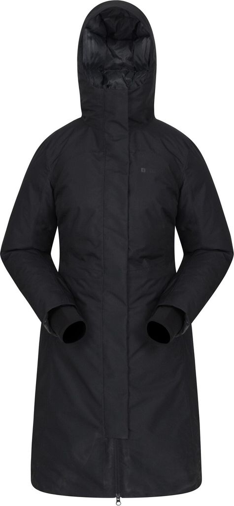 Mountain Warehouse - "Polar" Hybridjacke Lang für Damen MW2359 (34 DE) (Schwarz)