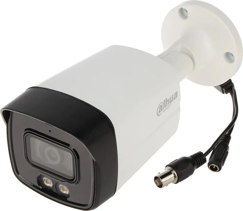 Caméra Vidéo Surveillance Maison Dahua 5MP Vision Nocturne LED