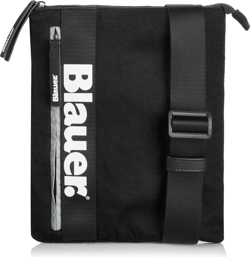 Sac à bandoulière bleu hommes étanche - Sacoche robuste à sangle ajustable