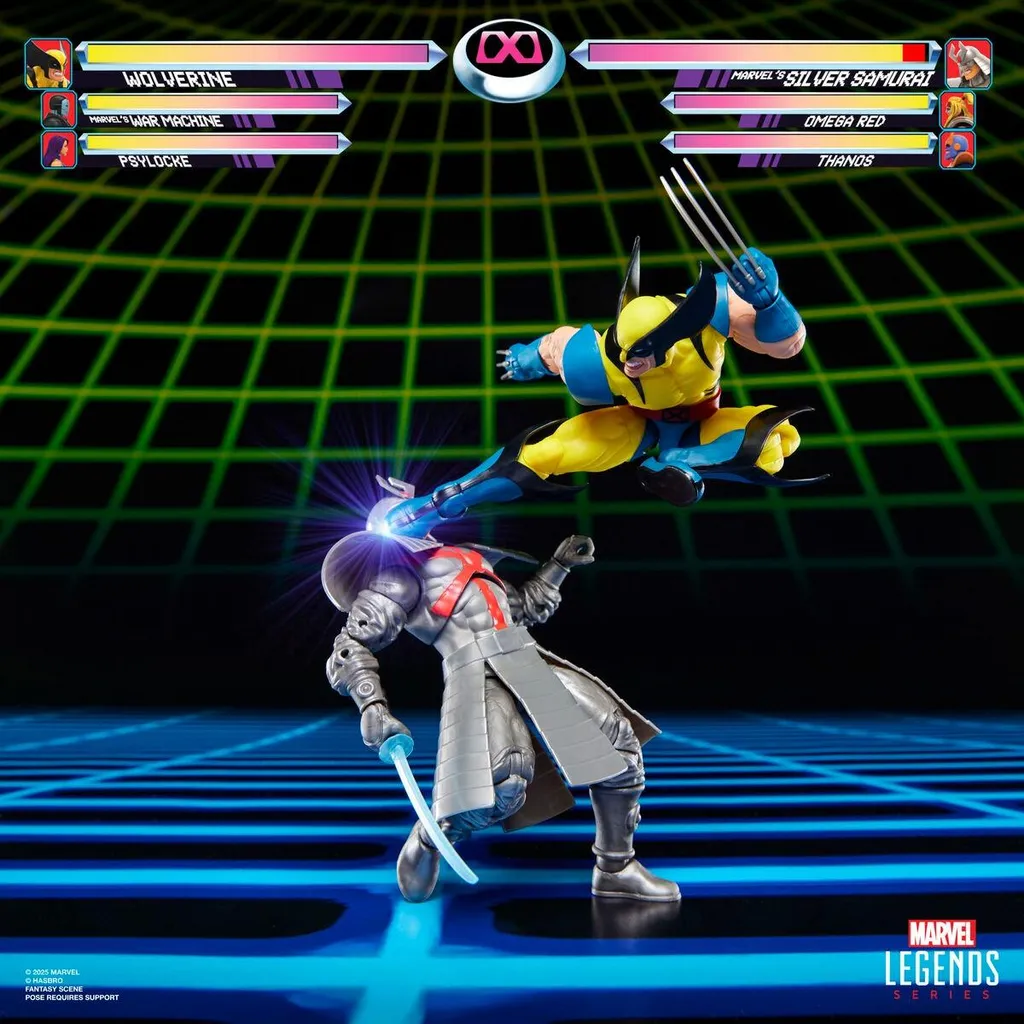 Figurines Wolverine et Silver Samurai articulées 15 cm haute qualité - 5