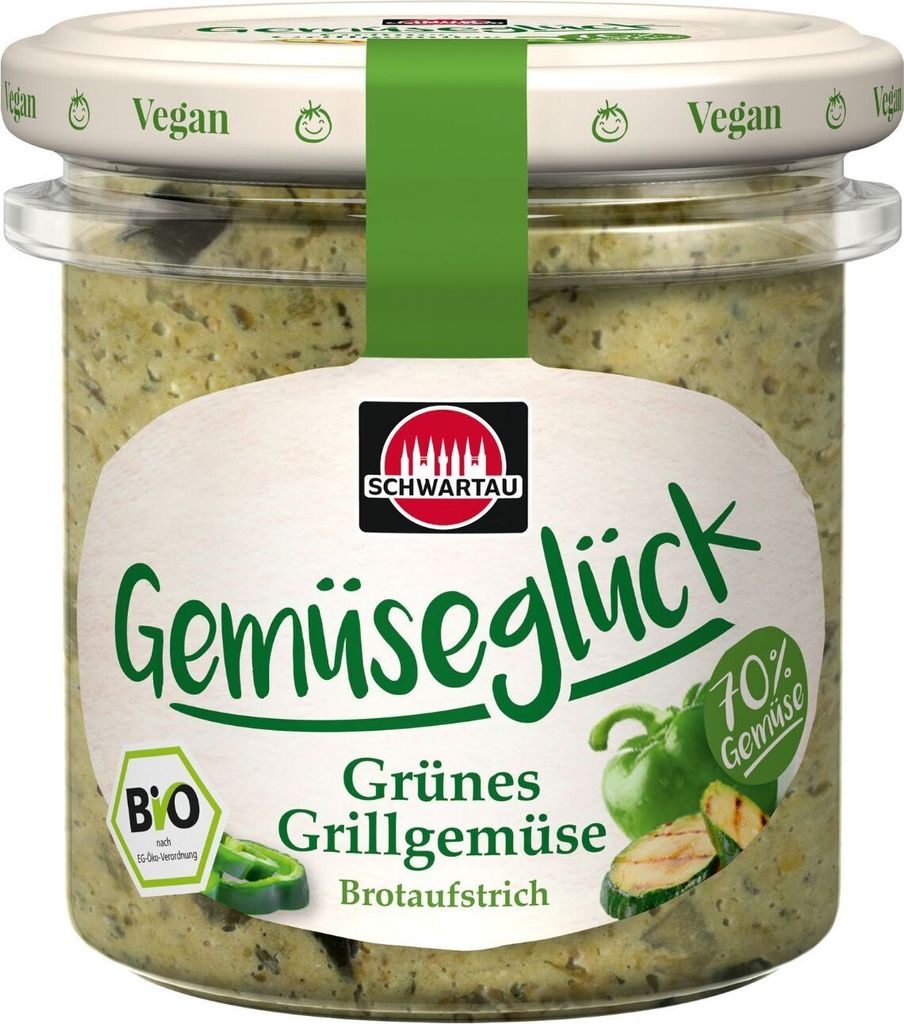 Schwartau Gemüseglück verdure verdi grigliate, 135g Immagine del prodotto 