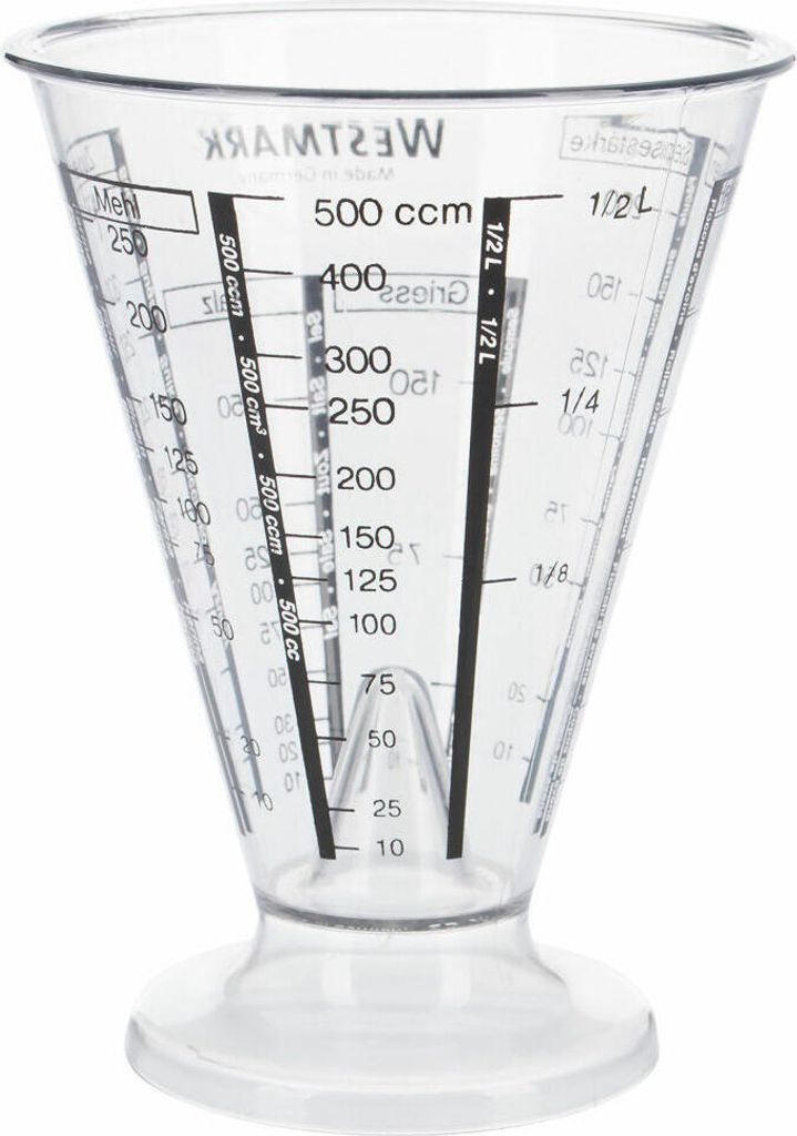 WESTMARK Messbecher SAN 0,5l 1 Stck. 108410 (EKB) Immagine del prodotto 