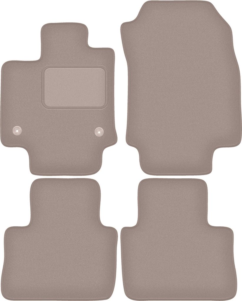 Velours-Autoteppiche für: Suzuki Across Suv (2020-) Beige Produktbild 