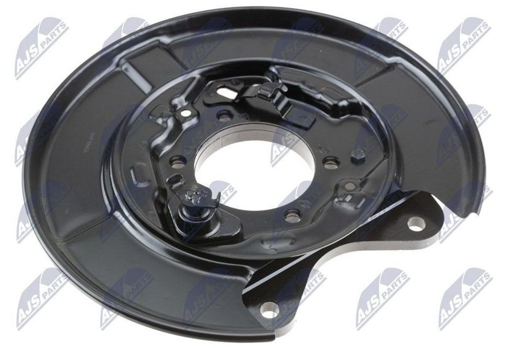 NTY Spritzblech Bremsscheibe für NISSAN Leaf (ZE1) Hinten Links HTO-NS-015 Ankerblech