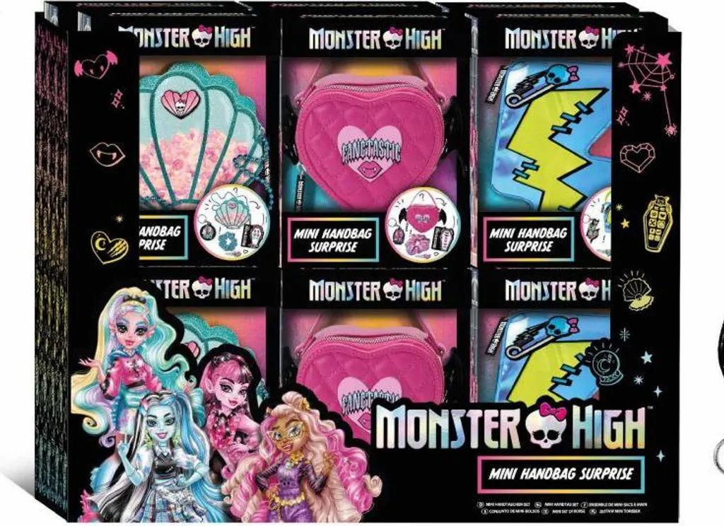 Borsa Monster High con Accessori RMS 71-0001 | Offerta Fashion Doll