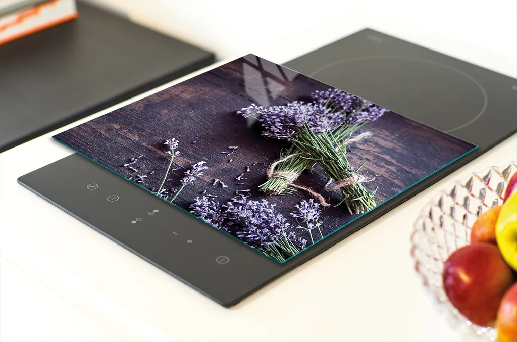 Tagliere Copriforno 30x22 cm Legno di Lavanda | Multiglass Design - 6