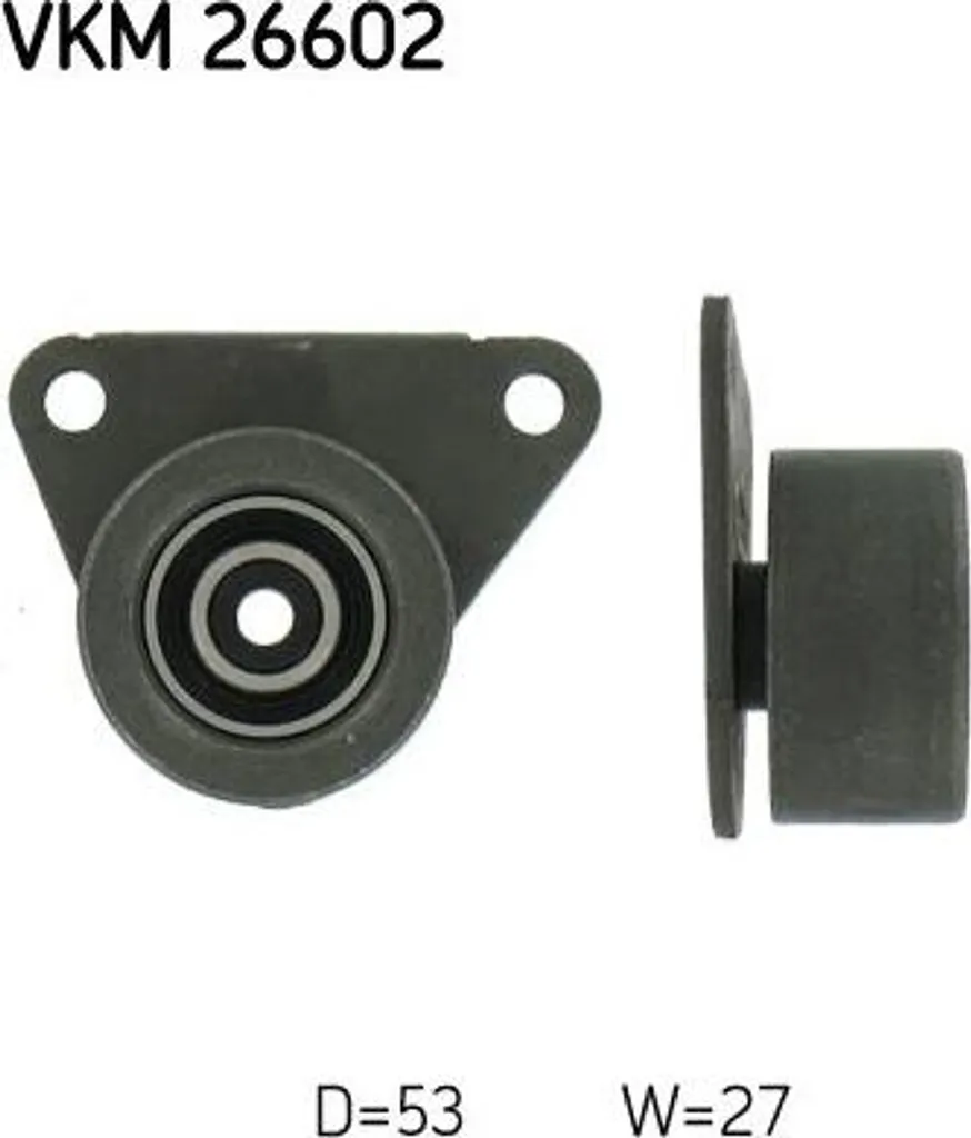 Rouleau de renvoi SKF VKM 26602 haute performance, compatible OE 1371753