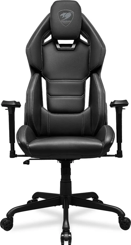 Chaise de jeu COUGAR Hotrod Noir - Fauteuil gaming ergonomique premium