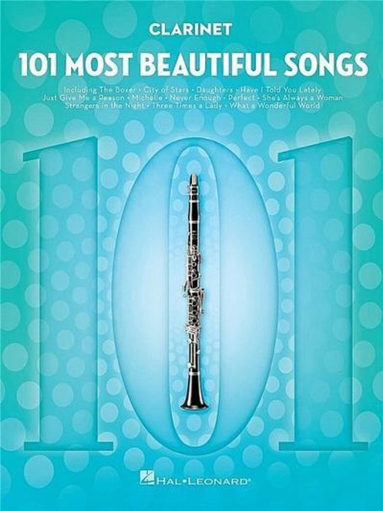 101 Most Beautiful Songs for Clarinet