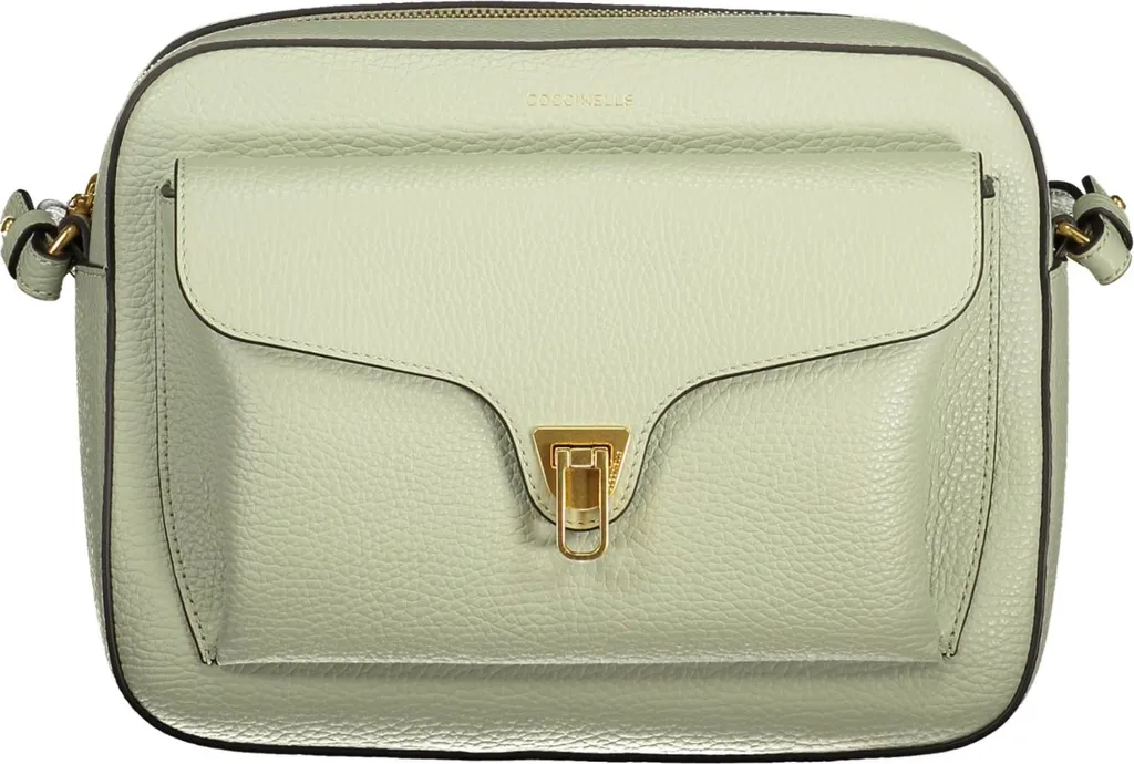 Sac vert femme avec sangle réglable et compartiments astucieux - Modèle Jade