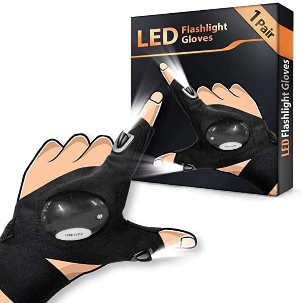 MTOOLS LED Taschenlampen Handschuhe