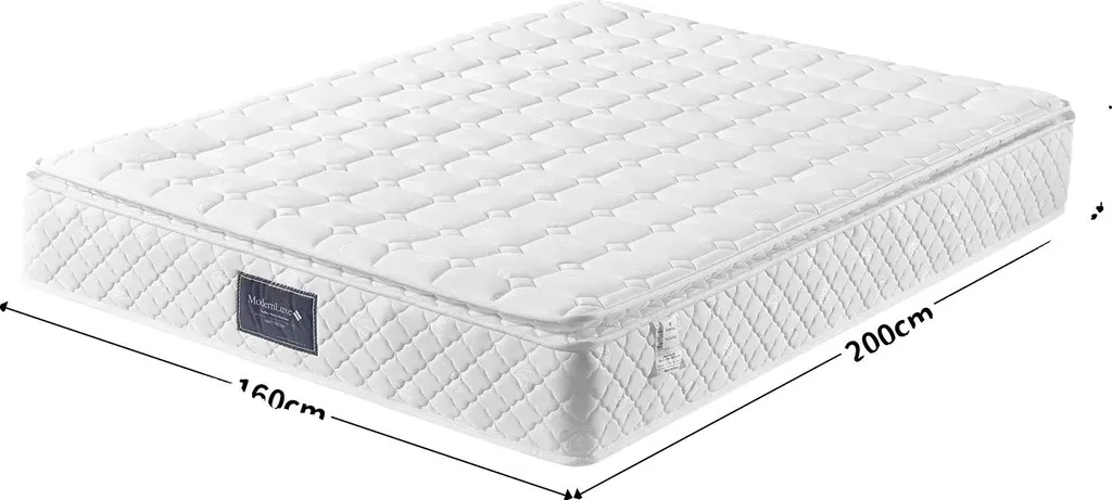 Matelas orthopédique 7 zones confort 90x200 cm mousse froide durable