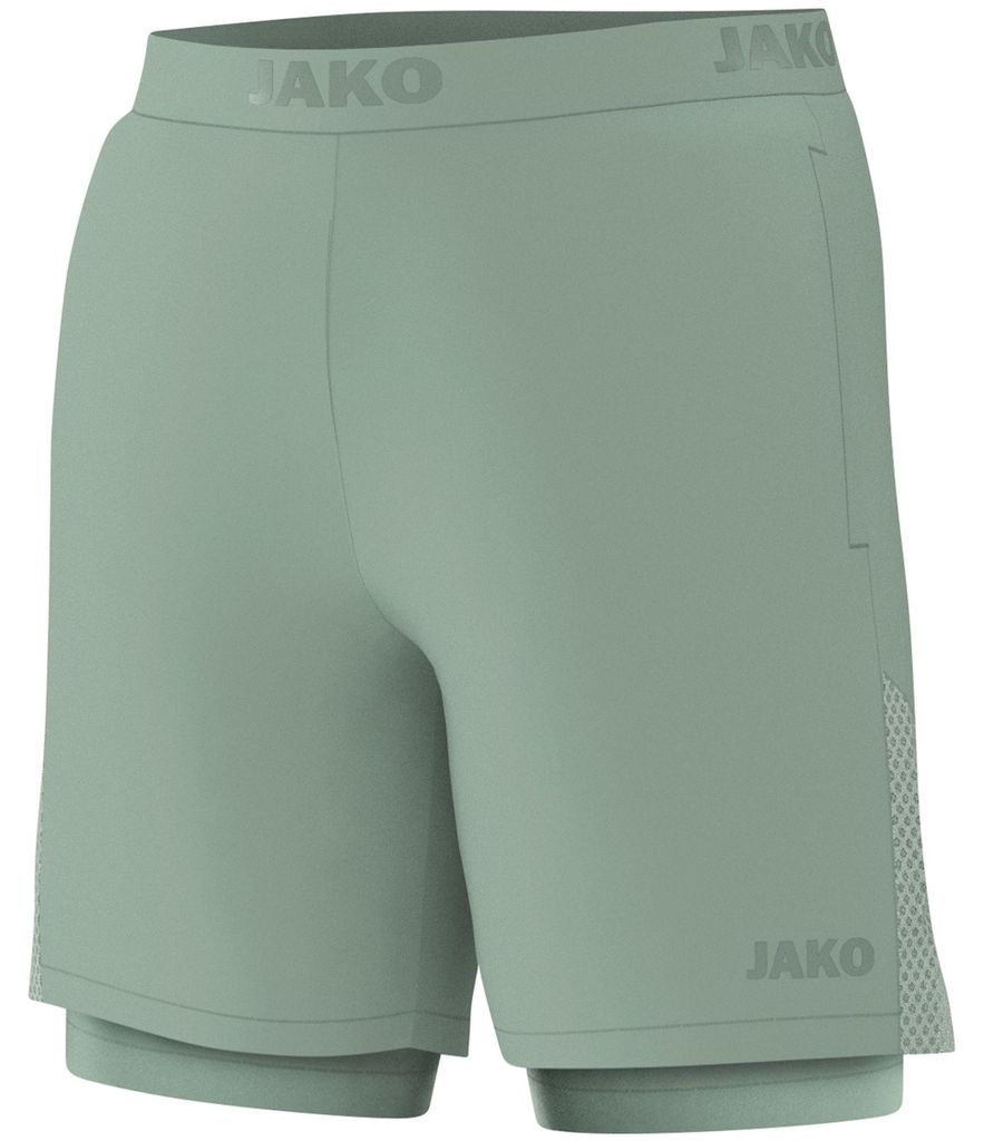 JAKO Damen 2-in-1 Short Power - 6276D, Farbe:mintgrün, Produktbild 