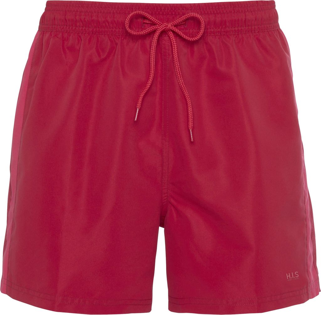 H.I.S. Badeshorts rot Größe L