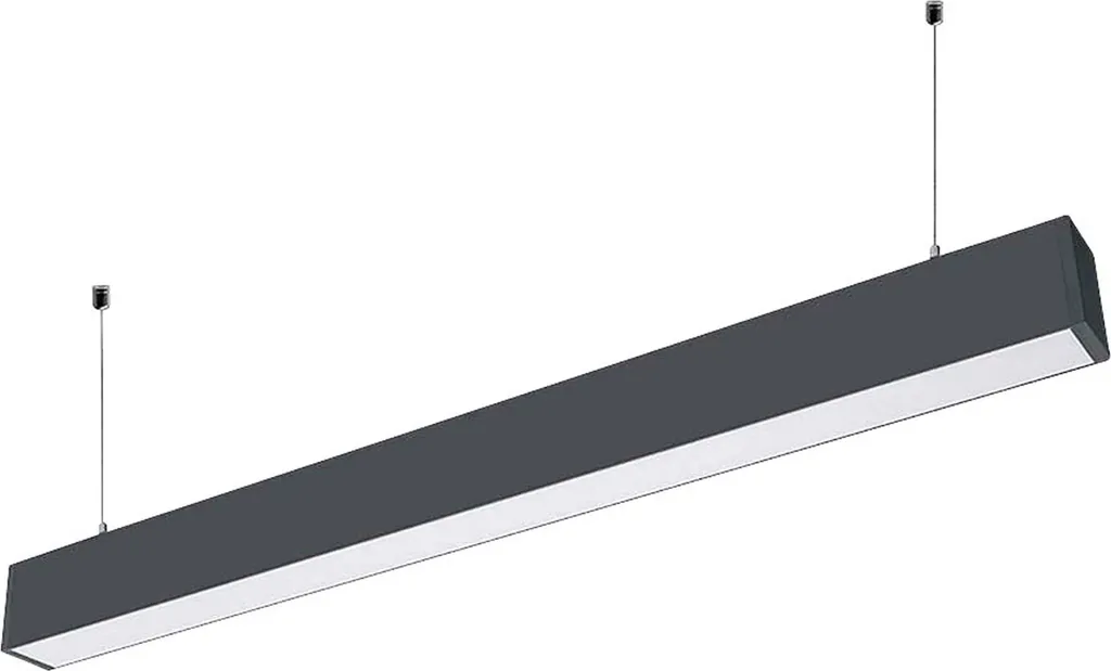 Plafonnier LED V-TAC VT-7-46 Noir 40W 3275 lm pour un Salon Moderne