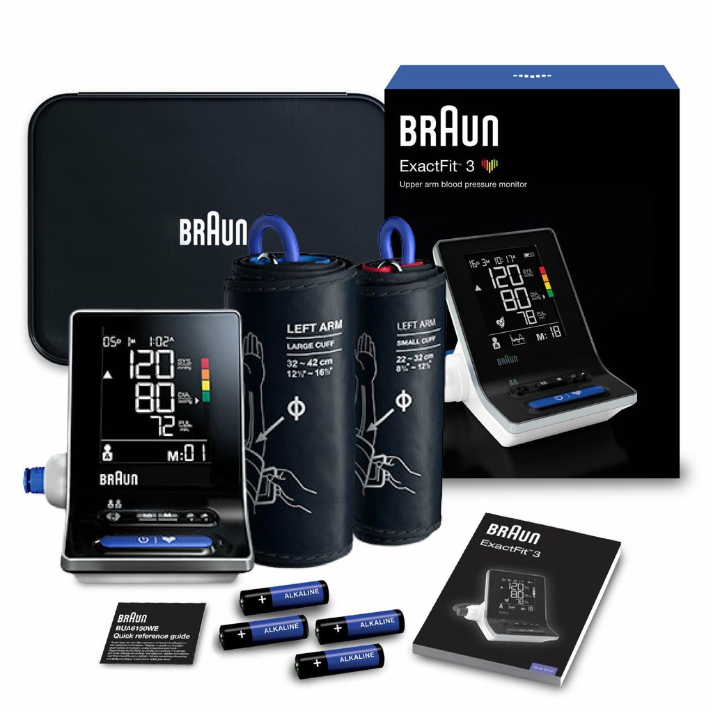 BRAUN EXACTFIT ™ 3 BUA6150 Schultermanometer + zwei Produktbild 