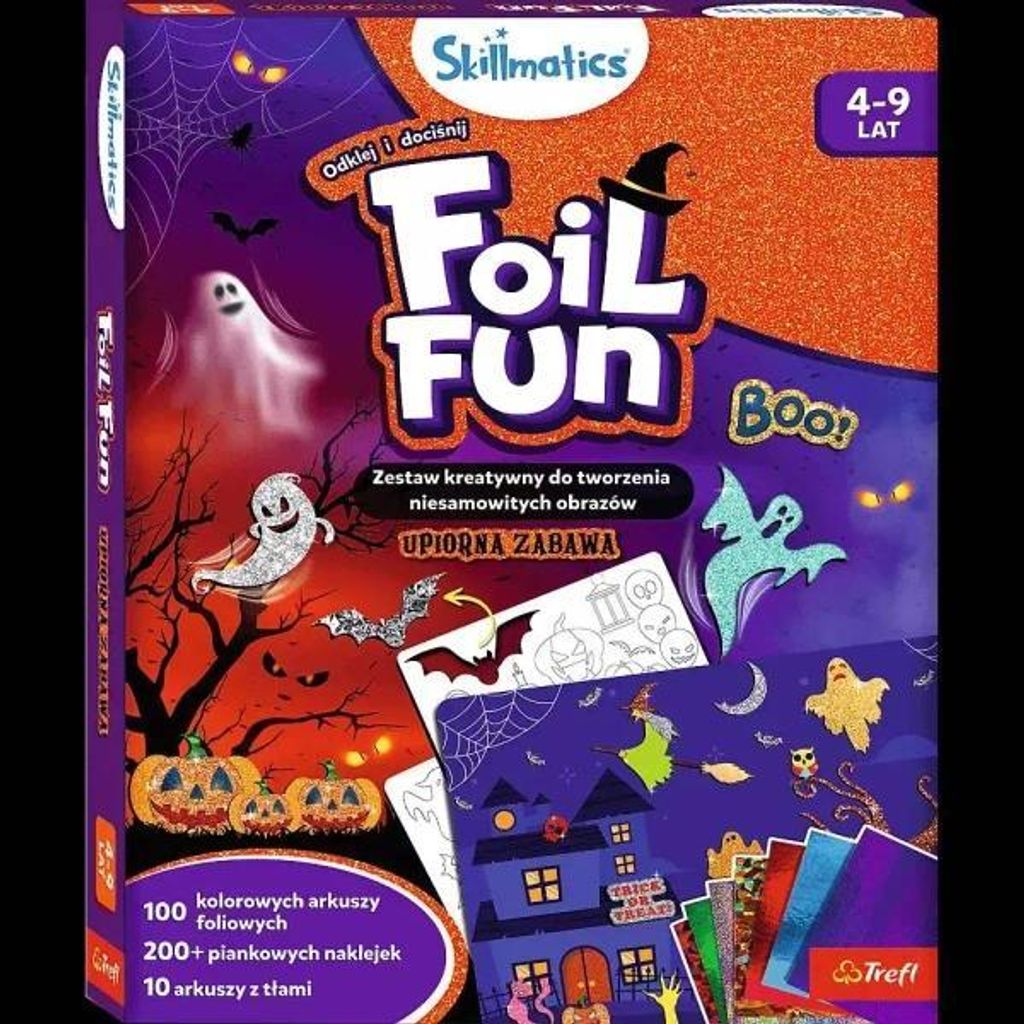 Sada Skillmatics Foil Fun Vánoční ozdoby – Trefl Obrázek produktu 