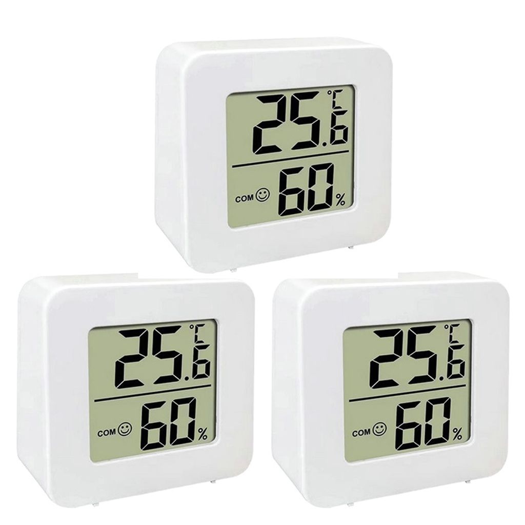 3 Stück Thermometer für Innenräume