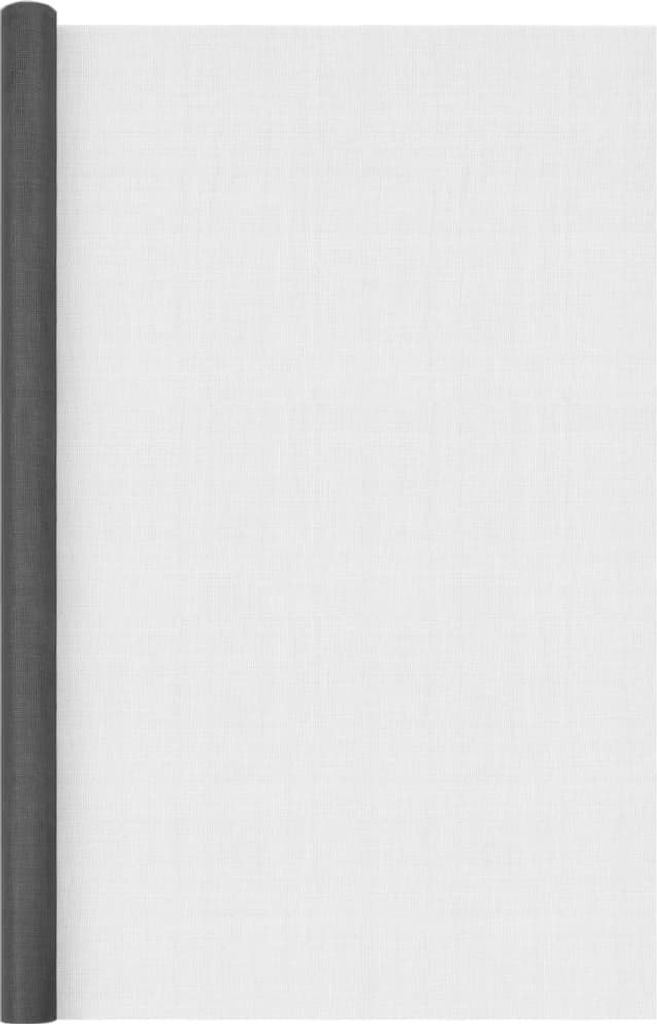vidaXL Fliegengitter Fiberglas 100x2000 cm Schwarz Produktbild 