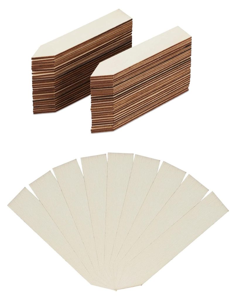 Lot de 60 étiquettes pour plantes Relaxdays, à Image du produit 