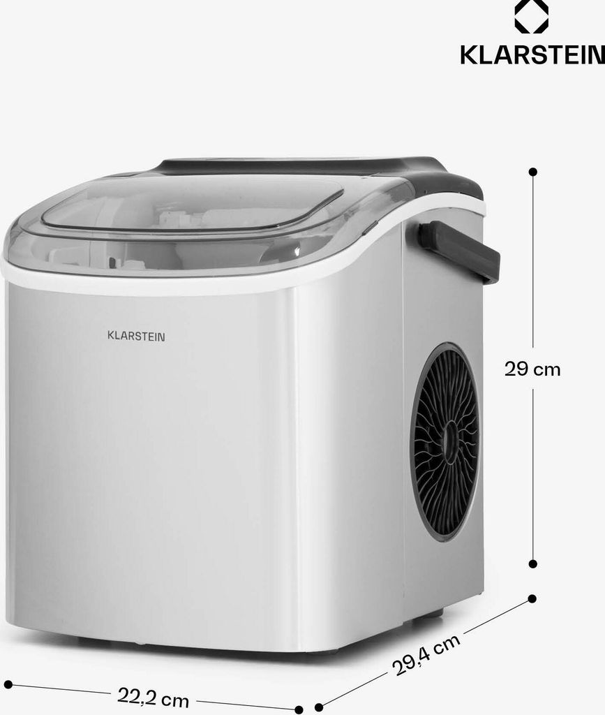 Klarstein stroj na výrobu ľadových kociek pre domácnosť, Obrázok produktu 7