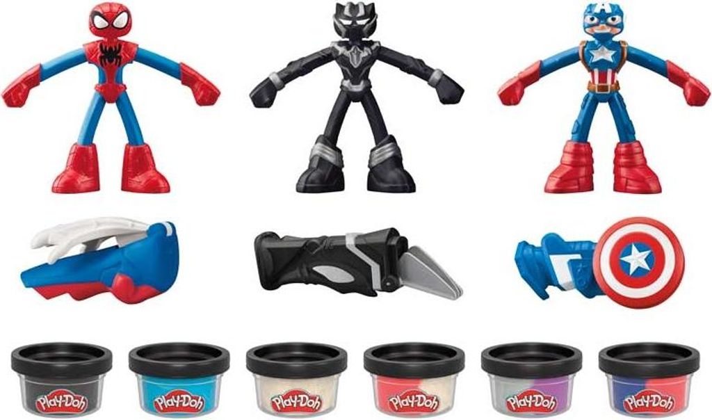 Play-Doh Marvel G03335L0, Akcja/Przygoda, 4 lat(a), Zdjęcie produktu 