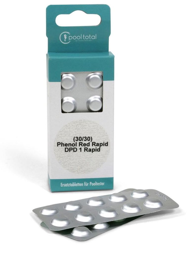 SET> Refill-Pack für Tester Chlor pH (4x 30 Tabl.)