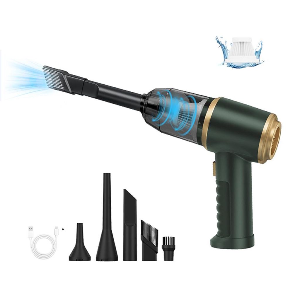 Akku-Handstaubsauger 3 in 1 Auto-Staubsauger 5000PA Handstaubsauger Kabellos USB aufladbar Mini Staubsauger für den Auto, Haus, Küche, Tierhaare