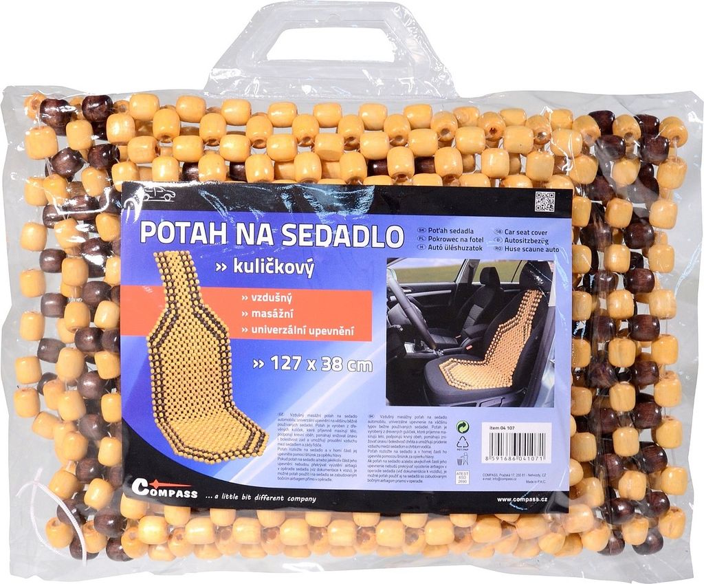Autositz Kompass Kugel 127x38cm Produktbild 