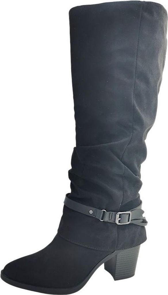 Blowfish Carey Damenschuhe Schaftstiefel Schwarz Freizeit, Schuhgröße:36 EU