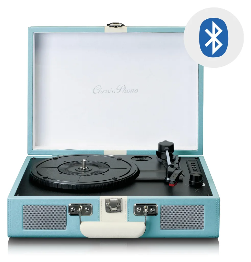 Platine Vinyle Bluetooth Intégré et Enceintes Stéréo - Classic Phono