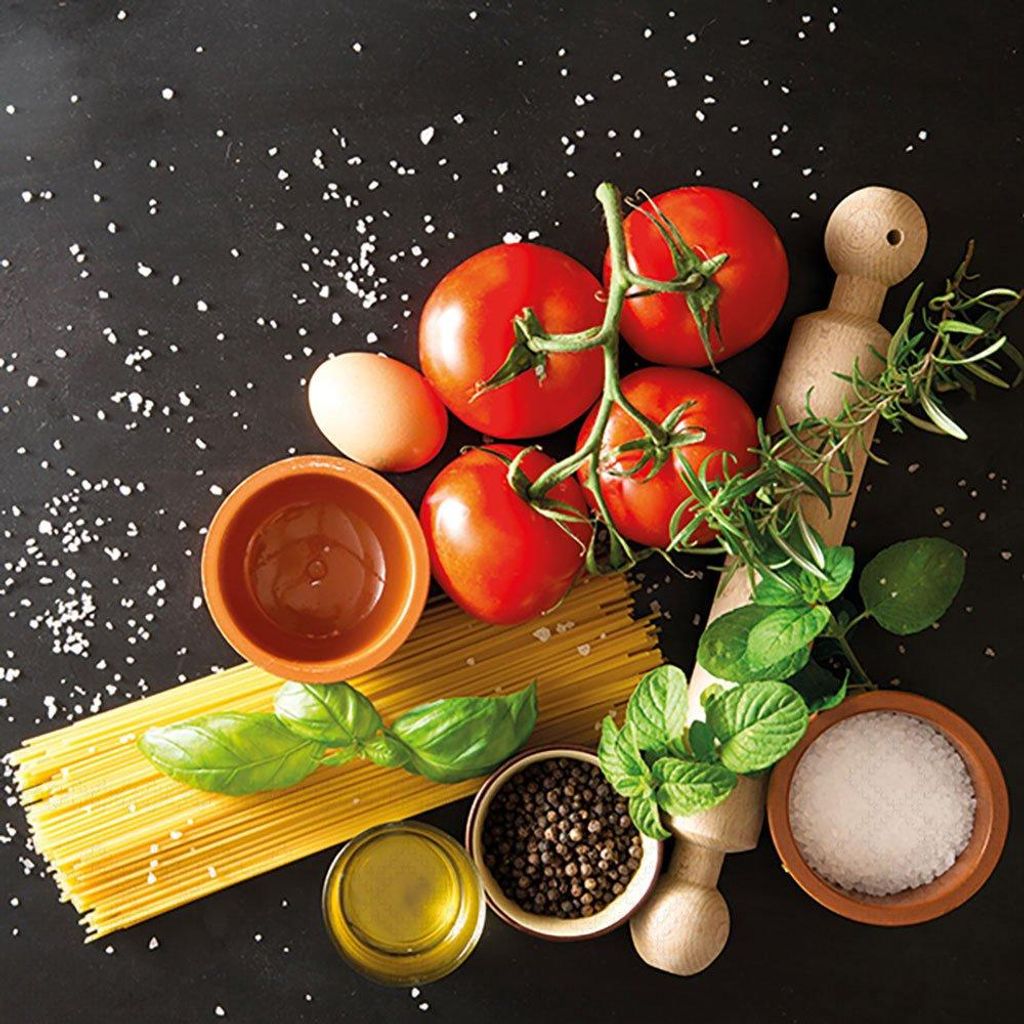 20 Servietten Italian Food - Italienische Pasta 33x33cm Produktbild 
