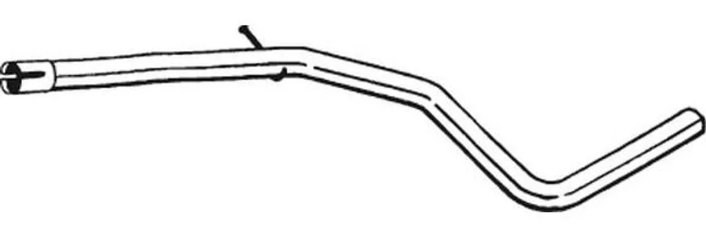 Tuyau d'échappement BOSAL robuste pour Fiat OE 51769427 montage facile