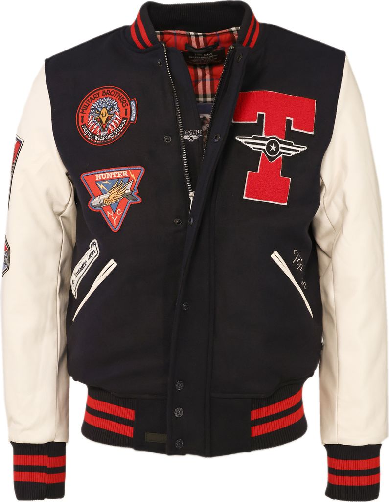 Top Gun Bomberjacke TG22015 Herren navy/cream XXL