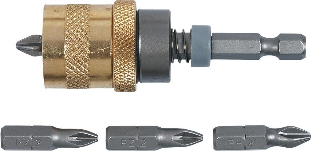 Bithalter, 1/4", 65 mm, 5er-Set Produktbild 