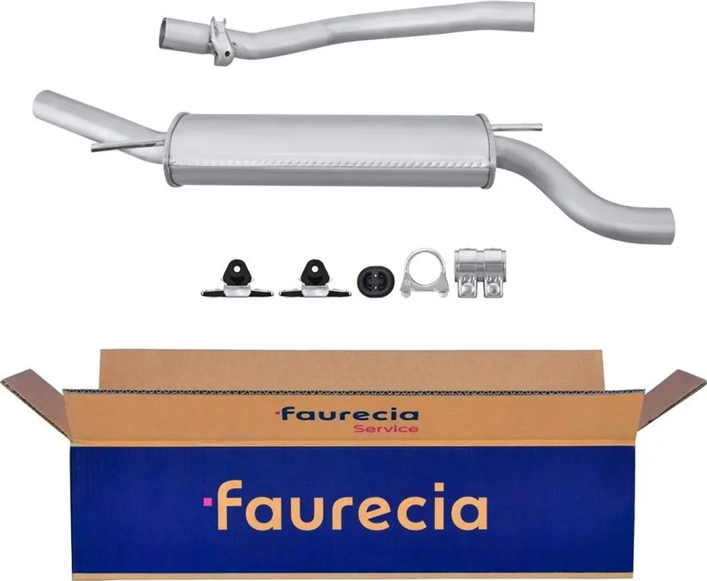 Échappement arrière VW TRANSPORTER Faurecia pour rénovation et CT
