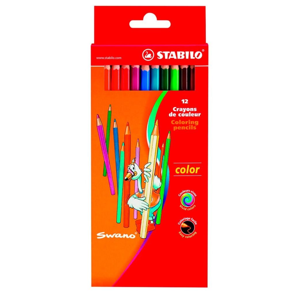 Buntstift - STABILO color - 12er Pack - mit 12 Produktbild 