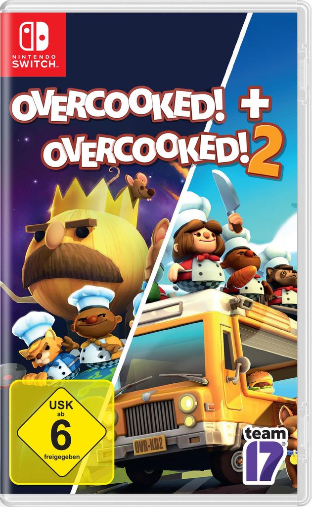 Overcooked Double Pack Switch Overcooked + Overcooked 2 Produktbild 