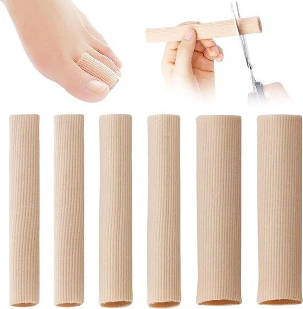 Kits de protection des pieds en silicone 6 pièces coussinets découpables