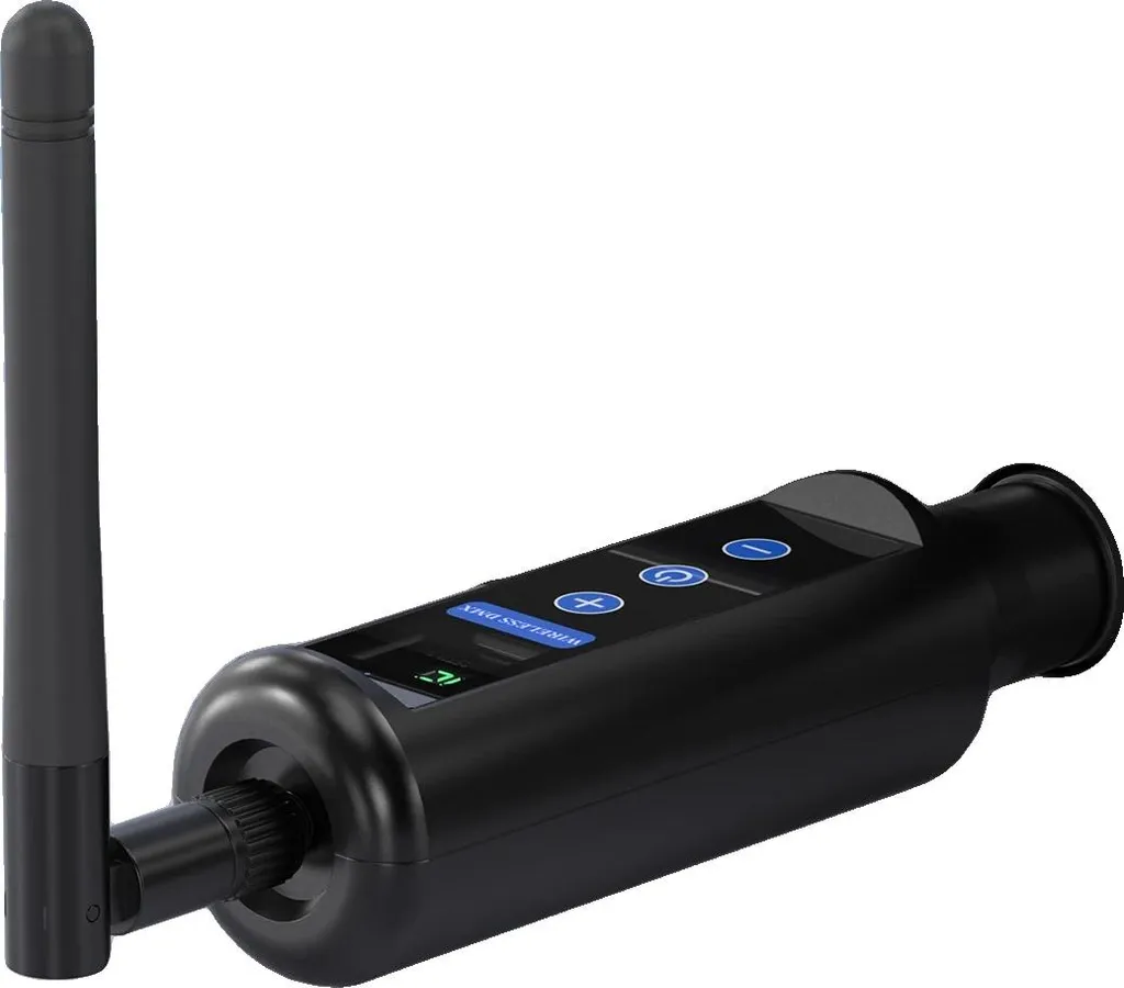 Émetteur DMX512 sans fil OLED - Solution anti-interférence 4 pièces
